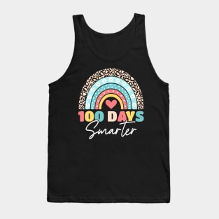 100th Day Of School Teacher 100 Days Smarter Tank Top